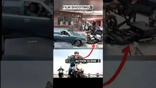 War 2 Movie Style Action Scene Film Making💥#bts #hrithikroshan #war2movie #short #viral