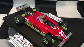 Gilles Villeneuve Ferrari 126 C2 #27 1982