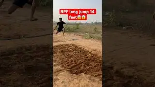 RPF constable long jump #trending #rpf #result #army #indianarmy #longjump #ytshorts #yt #viral