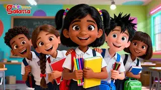നമുക്ക് സ്കൂളിലേക്ക് പോകാം - Let&rsquo;s Go to School | Malayalam Rhymes for Children | Galatta Kids