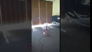 Two MOT Tesla Coil - First tuning results