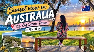Golden Hour at Zig Zag Scenic Drive|Western Australia&rsquo;s Hidden Sunset Spot| Most Scenic Sunset Drive