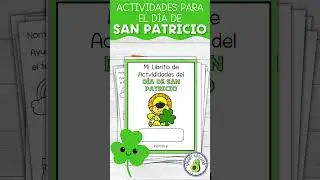 Spanish St .Patricks Day Activities for Kids!