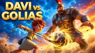 Davi e Golias: A História Completa - Desenho Bíblico (Rock Gospel)