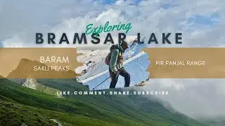 BROWN BEAR 🐻 Footprints, DeepSnow Trek & Frozen Lake Summit at 2:30 PM! BRAMSAR LAKE PART 2 #kashmir