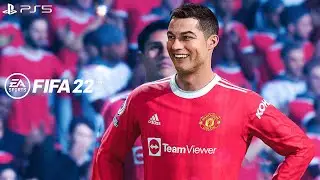 FIFA 22 PS5 | Manchester United Vs Arsenal Ft. De Jong, Jesus, | Premier League 22/23 | 4K Gameplay