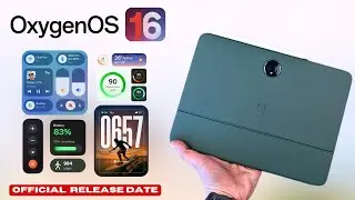 Официальное обновление Android 16 для OnePlus Pad OxygenOS 16