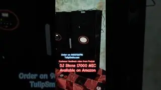 DJ Stone 17000 MIC Bluetooth BT DJ party tower speakers #bt #dj #karaoke #speaker #partyspeaker #wow