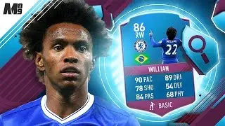 FIFA 17 SBC WILLIAN REVIEW | 86 WILLIAN | FIFA 17 ULTIMATE TEAM PLAYER REVIEW