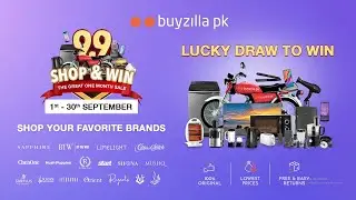 BuyZilla 9.9 Biggest Brands SALE - Shop & Win - BuyZilla.pk