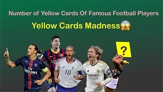 Football Legends with Crazy Yellow Card Records!