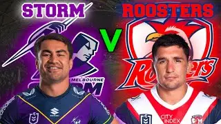 Melbourne Storm vs Sydney Roosters | NRL Round 24 - 2022 | Live Stream Commentary