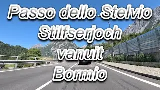 Passo dello Stelvio / Stilfserjoch vanuit Bormio Honda CRF1000 ATAS