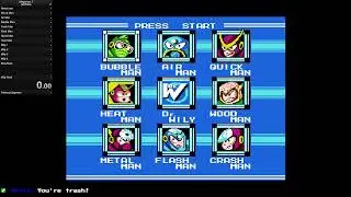 A  super duper casual Megaman 2 Speedrun