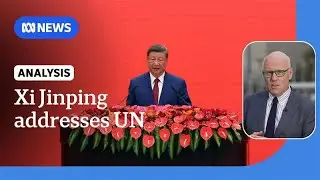Xi Jinping contradicts Trump on climate change at UN General Assembly | ABC NEWS