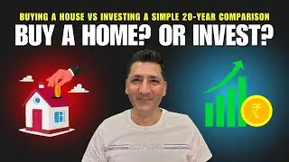 Buying a House vs Saving for 20 Years: A Simple 20-Year Comparison
