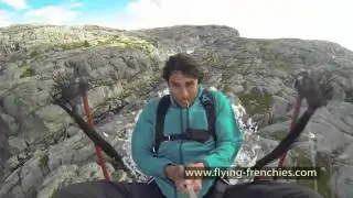 OFFICIAL : The Flying Frenchies catapult to base jump, angry bird style