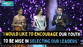 Miss Universe Philippines 2025 candidate, Sultan Kudarat, Chelsea Fernandez on Q&A portion
