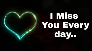❤️ I Miss You Every Day (Heart Touching Love Poem For Her) #lovepoem