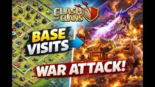 Clash of clan shorts live base visits and war attack #coc #live #shortslive #sumit007 #judoslothcoc