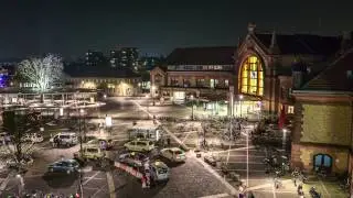 Timelapse 4K - Osnabr&uuml;ck Train Station - XciteLight