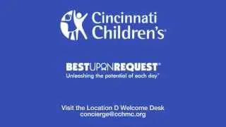 CCHMC Concierge Promotional Video 2013-10