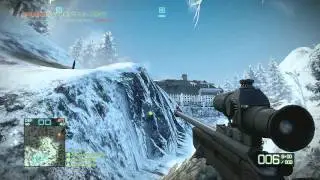 BFBC2 SV98 Rush Defending on Cold War