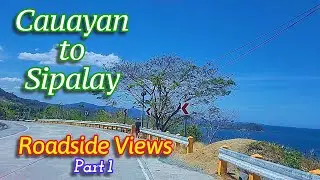Cauayan to Sipalay City Roadside Views - First Part | Negros Road Trip