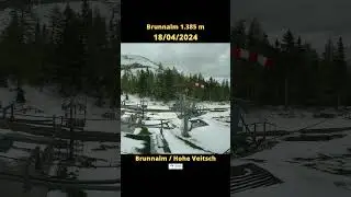 Brunnalm / Hohe Veitsch ⏩ Timelapse 100 jours