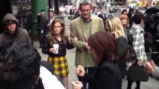 The Middle Cast signing and posing with fans at GMA  #TheMiddle100 in NYC