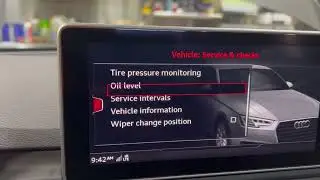 How to Reset 2019 Audi A4 Maintenance Service Light