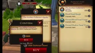 AQ3D | Darkon's Item Craft, The Artifact Collector's Spark!