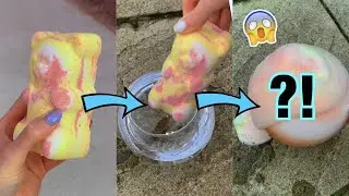 ASMR BATHBOMB WITH MYSTERY PRIZE INSIDE!!😱🤫✨ #Shorts
