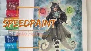 Speedepaint Homestuck : Jade Harley