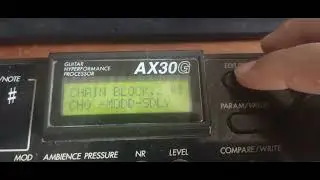 Como trazer os presets de fábrica da Korg AX30G /AX300G e montando timbres