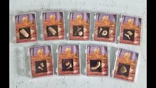 Ancient Menace | Hidden Mysterious Secret (HMS) Dinosaur Trading Cards With Real Fossils! SSP