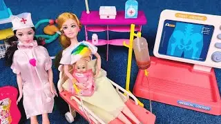 10 Minutes Satisfying with Unboxing Pregnant Woman First Aid Delivery Playset ASMR | Review Toys