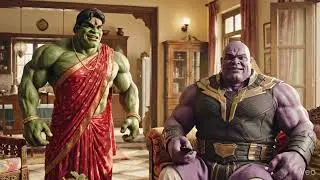 Indian thanos x hulk
