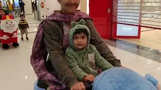 Ira and Bhavana playing at Westend mall Aundh Pune