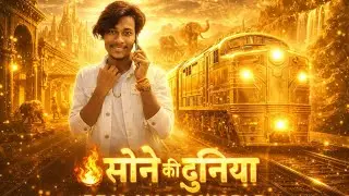 Sone Ki Duniya – Jahan Sab Kuch GOLD Ka Bana Hai | Magical Golden World Train Journey