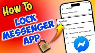 How To Lock Messenger AppOn Android (2025) | Enable App lock On Facebook Messenger