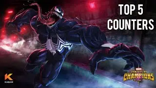 Top 5 Mystic Counters for Act 4 Venom Boss! - Marvel Contest Of Champions