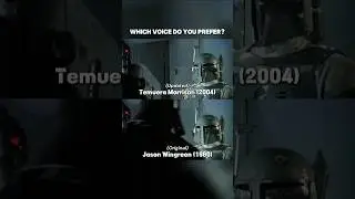 Boba Fett: Original Voice vs Updated Voice | Star Wars