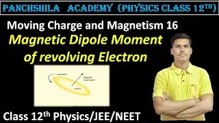 Magnetic Dipole Moment of a Revolving Electron | Moving Charge & Magnetism