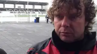 Thomas H&uuml;bener & Stefan Kr&auml;mer vor dem Spiel in Chemnitz