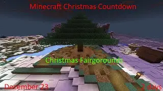 Christmas Tree Fairgrounds | Minecraft Christmas Countdown 11