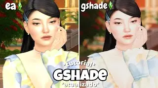 Tutorial de COMO BAIXAR o GSHADE *ATUALIZADO* de forma RÁPIDA | The Sims 4
