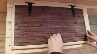 Création des portes de placards du fourgon aménagé