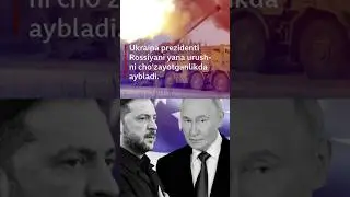 Украина президенти Россияни яна урушни чўзаётганликда айблади Yangiliklar BBC News O'zbek