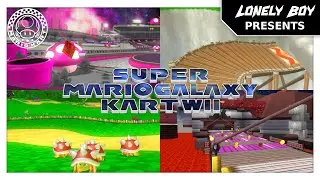 Super Mario Galaxy Kart Wii - Mushroom Cup (150cc) [MKWII Mod/Texture Pack]